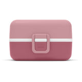 Lunch Box Enfant - MONBENTO - 3 Compartiments - Sans BPA - MB Tresor Rose Blush