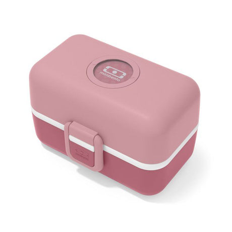 Lunch Box Enfant - MONBENTO - 3 Compartiments - Sans BPA - MB Tresor Rose Blush