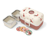 Lunch Box Enfant - MONBENTO - 3 Compartiments - Sans BPA - MB Tresor Fox