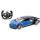 VÈhicule radiocommandÈ Bugatti Chiron 1:14eme avec effets lumineux - Modele alÈatoire bleue ou noire