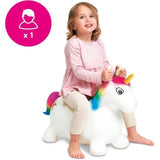 Ballon sauteur Licorne MONDO - PVC - Longueur 65cm - Pour enfants des 18 mois