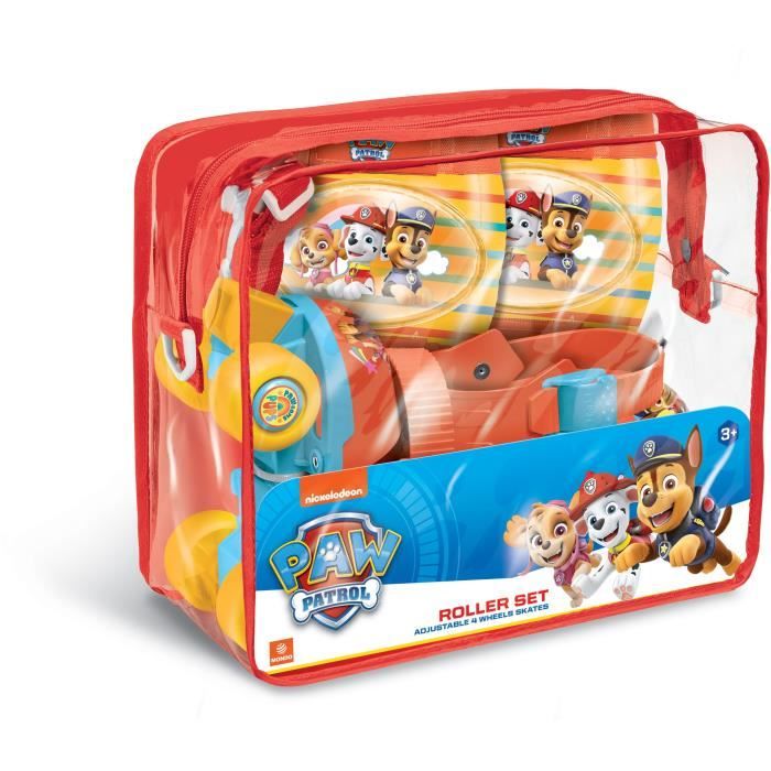 Patins a roulettes + protections - MONDO - Pat'Patrouille - Protections ajustables - Poids max : 20 kg