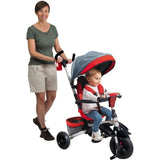 Tricycle Èvolutif pliable MONDO On & Go Moovi Explore - Rouge