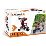 Tricycle Èvolutif pliable MONDO On & Go Moovi Explore - Rouge