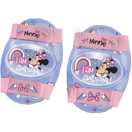 Patins ŕ roulettes + protections - MONDO - Minnie - Protections ajustables - Poids max : 20 kg