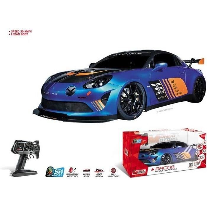 MONDO MOTORS 	Voiture radiocommandée Alpine A110 GT4 R/C 1:10 eme