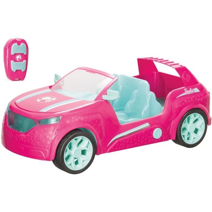 Véhicule télécommandé Barbie Cruiser SUV 44cm - Sons et lumieres - MONDO MOTORS