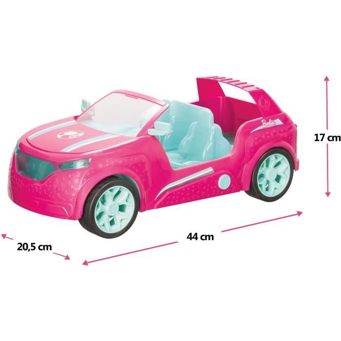 VÈhicule tÈlÈcommandÈ Barbie Cruiser SUV 44cm - Sons et lumieres - MONDO MOTORS