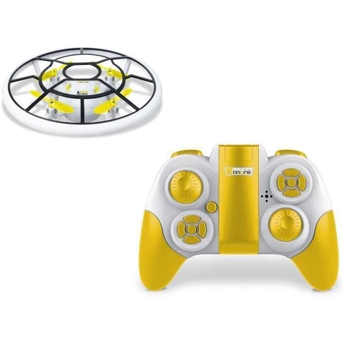 MONDO MOTORS - Drone radiocommandé - Effets lumineux - Ultradrone X13 LED Light - Diametre 13cm