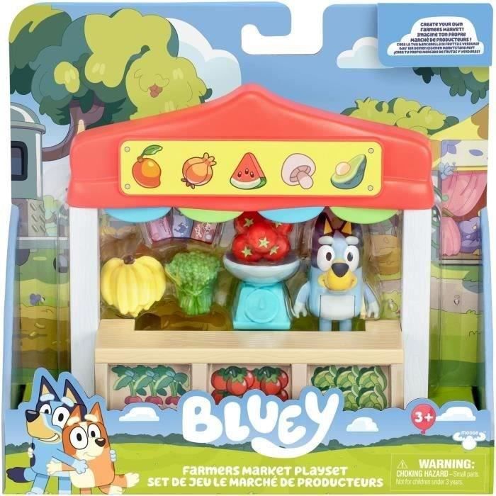 Bluey, Le Marché de Bluey, Figurines, Moose Toys