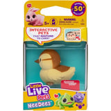 Lil' Needees - MOOSE TOYS - LITTLE LIVE PETS - Animaux interactifs de poche, avec sons et réactions - Modele de peluche aléatoire