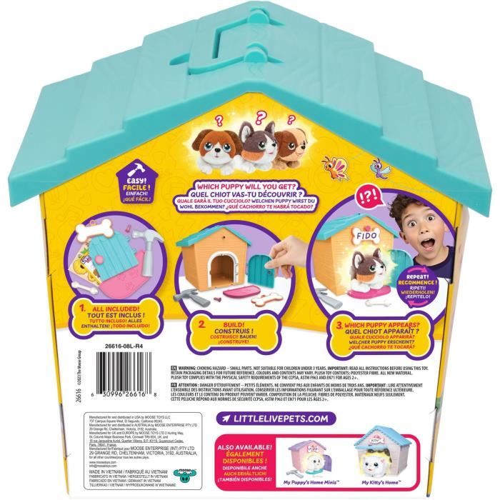 Niche surprise - Moose Toys - Chien orange - Modele aléatoire - Accessoires inclus - 5 ans et plus