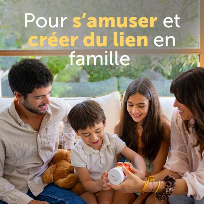 Totem - MORPHEE - Jouet éducatif voyage & famille - 160 jeux audio - Sans écran - De 4 a 10 ans