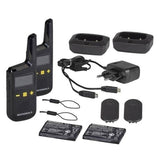 Motorola XT185. Utilité: Réseau mobile professionnel (pmr), Quantité de canaux: 16 canaux, Fréquence de fonctionnement: 446.00625 -