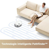 MOVA E20 - Robot Aspirateur Laveur - Navigation LDS, Puissance d'aspiration de 5 000 Pa - Aspirateur et Mop 2-en-1 - Compact