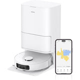 MOVA E30 Ultra - Robot Aspirateur Laveur avec Vidage Automatique - Nettoyage Automatique des Serpillieres - Technologie RoboSwing