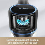MOVA S4 Detect - Aspirateur Balai sans Fil - 150 AW - Autonomie maximale de 90 Minutes - Brosse multisurface OptiInsigh