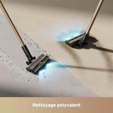 Mova S5 Sense - Aspirateur Balai sans Fil - Brosse multisurface OptiInsight avec Design Anti-noeuds - Réglage Intelligent