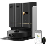 Aspirateur Robot Laveur - MOVA Z50 Ultra - Puissante Aspiration de 19 000 Pa - Détection Multiple de la saleté en Temps réel