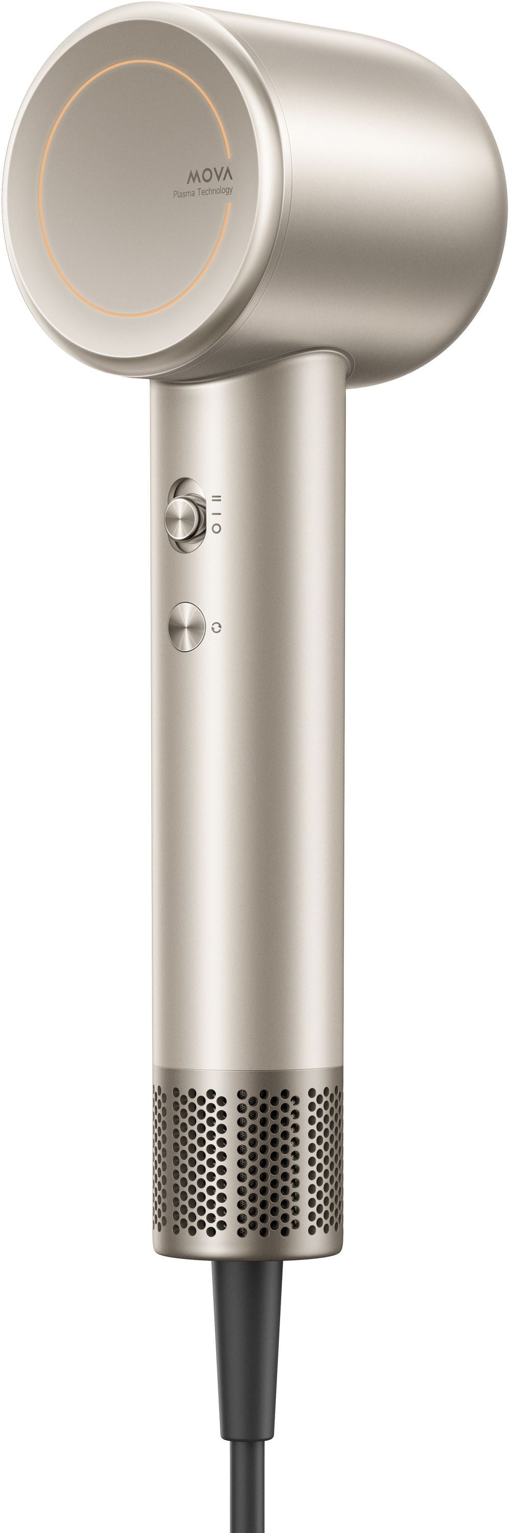 Seche-cheveux - MOVA - SHINE 20 - Silencieux - 240 V - Or