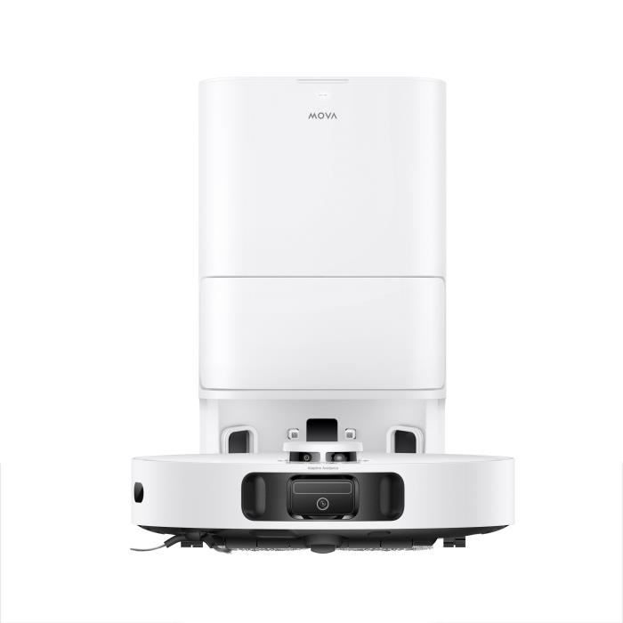 MOVA E40 ULTRA - Aspirateur Laveur a vidage Auto - 19 000 Pa - Technologie de Lavage MaxiReach - Brosse latérale Anti-noeuds