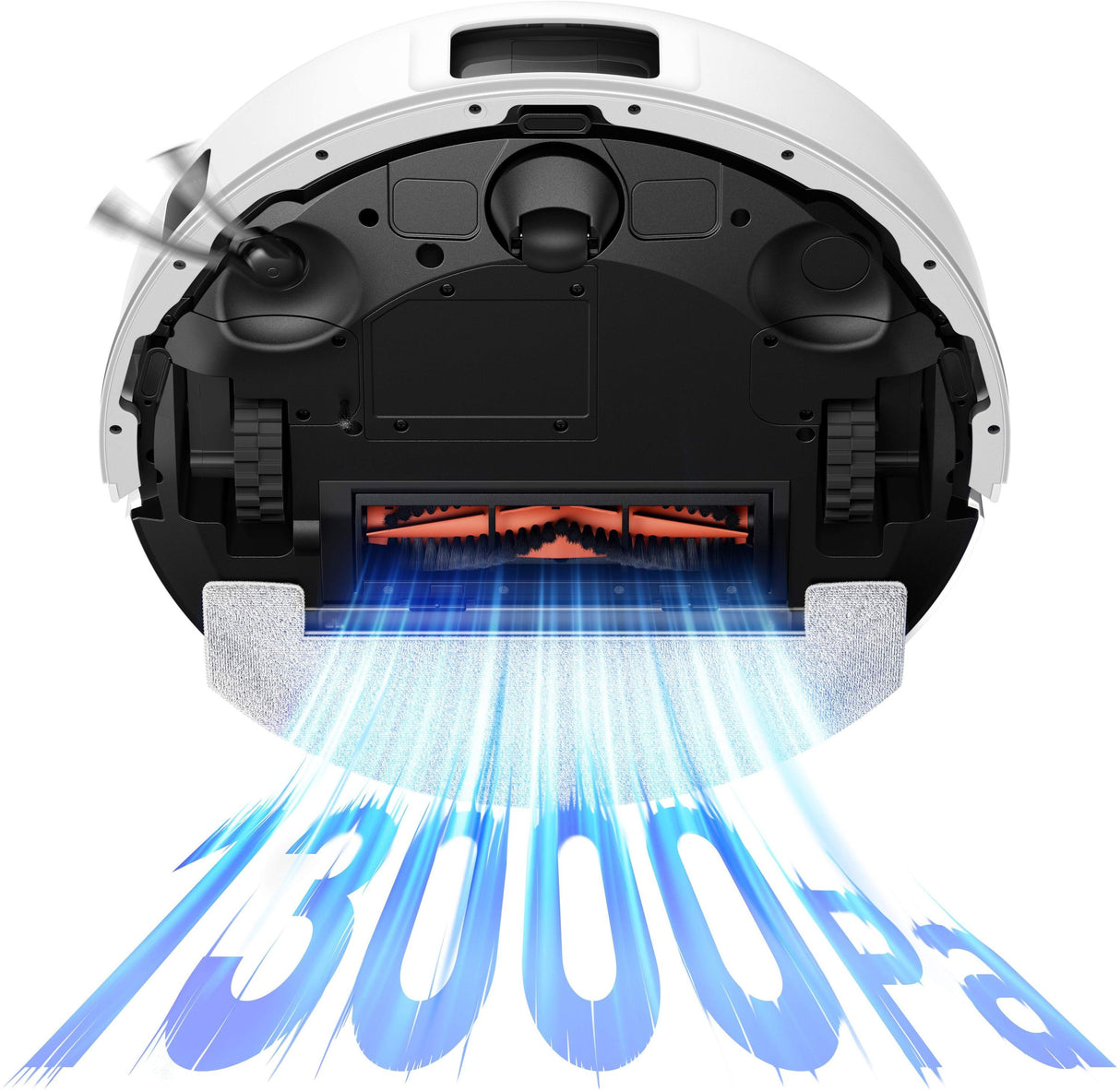 Aspirateur robot laveur - MOVA E20S PRO - 13000 Pa - 330 ml - Blanc