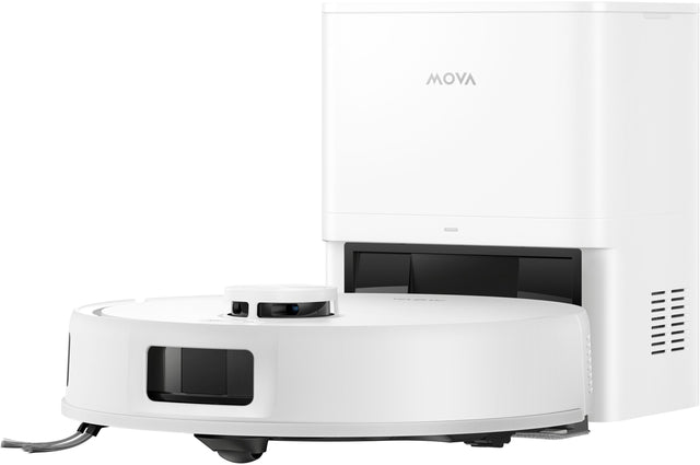 Aspirateur robot laveur - MOVA E20S PRO PLUS - 13000 Pa - 330 ml - Blanc