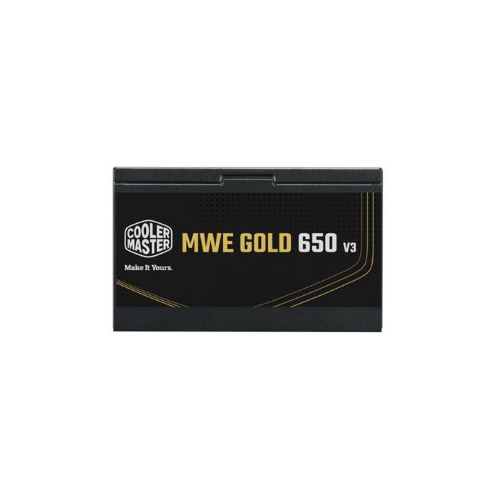 Alimentation PC - COOLER MASTER - MPE-6502-ACAAG-3BEU - MWE Gold 650 V3 Non Modulaire - ATX 3.1 - 80+ GOLD - 650 W