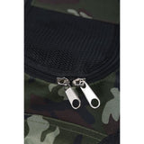 Sac de transport - M PETS - REMIX 2 en 1 Camouflage & Orange - 41 x 28 x 28 cm - Pliable - Léger - Ceinture baudrier