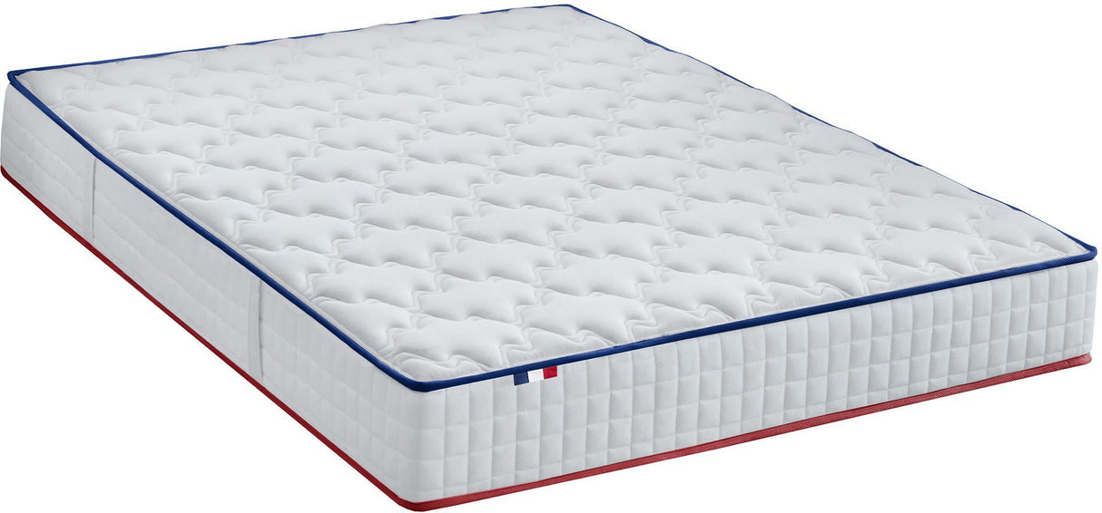CONFORT DESIGN Amboise Matelas 160 x 200 - Ep.20cm - Ressorts ensachés - Mousse 25 kg/m3 - Fabriqué en France