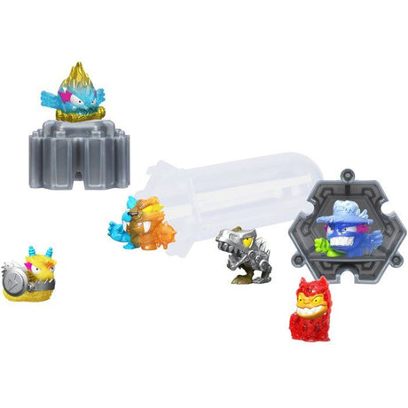Figurine - SWARMS FUSION - MRBEAST LAB - 6 mini figurines de 2,5 cm - Des 5 ans