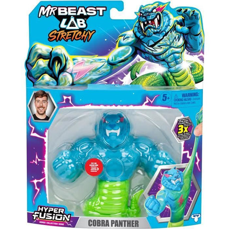 Figurine élastique - MRBEAST LAB - Goo Jit Zu - Cobra Panthere - 11 cm