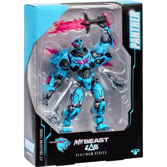 Figurine - MRBEAST LAB - Ultime Fusion - Panthere - 15,8 cm