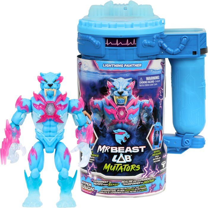 Figurine Mutator - MRBEAST LAB - Lighting Strike - 13 cm - Des 5 ans