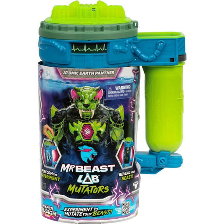 Figurine Mutator Atomic Earth Panthere - MRBEAST LAB - ROCK - 13 cm - Des 5 ans