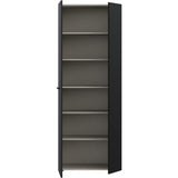 Armoire de rangement - Noir - L68,7 x P36,5 x H181,1 cm