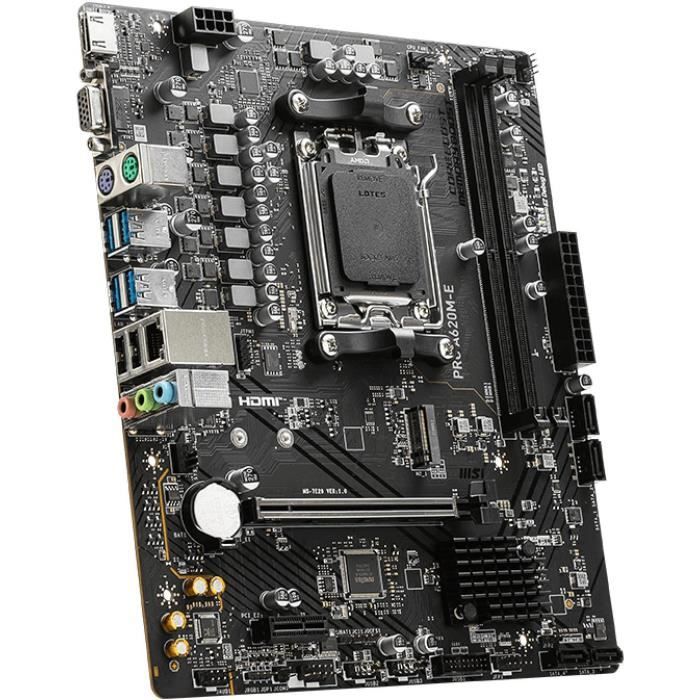 Carte mere - MSI - PRO A620M-E - AM5 - DDR5 - 96 Go max