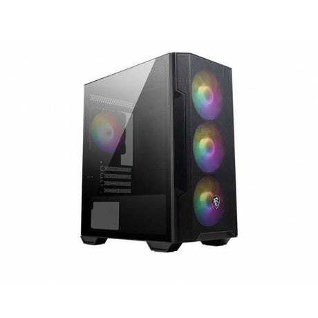 Boitier Moyen Tour ATX MSI Mag Forge M100R RGB avec panneau vitré (Noir)