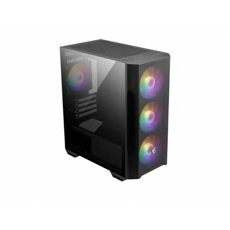 Boitier Moyen Tour ATX MSI Mag Forge M100R RGB avec panneau vitré (Noir)