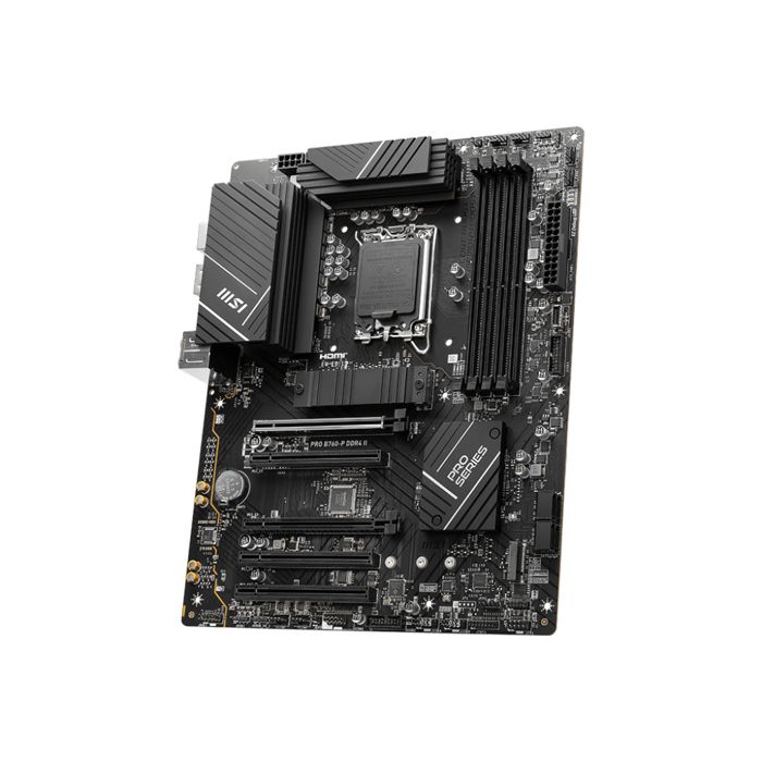 Carte Mere - MSI - PRO B760-P DDR4 II - Socket LGA1700 - Gigabit Ethernet - PCIe 4.0 x16 - Intel B760