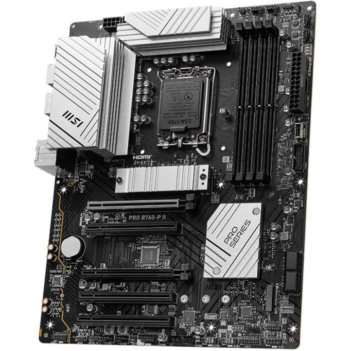Carte mere - MSI - PRO B760-P II carte mere Intel B760 LGA 1700 ATX