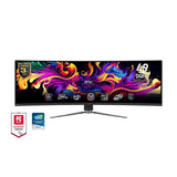 Ecran PC Gamer incurvé - MSI - 49 - DQHD - 144Hz - Dalle QD-OLED - 0,03ms - Ajustable en hauteur - MPG 491CQP QD-OLED