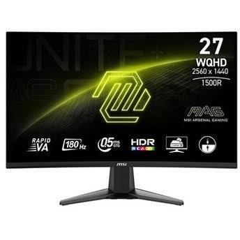 Ecran PC Gamer Incurvé - MSI - 27'' - WQHD - 180Hz - Fast VA - 0,5ms - MAG 27CQ6F