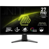 …cran Gaming - MSI - 27'' IncurvÈ 1500R - QHD - 1ms - 250Hz - HDR Ready - Adaptive Sync - Compatible VESA