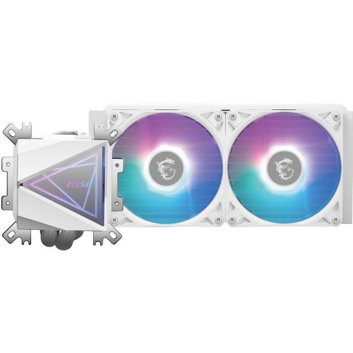 Refroidissement PC - MSI - 306-7ZW7A21-C24 - MAG CORELIQUID I240 WHITE