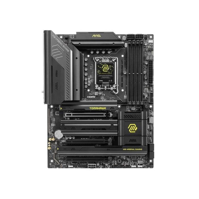 Carte mere - MSI - MAG Z890 TOMAHAWK WIFI - Wi-Fi 7, 5G LAN, Thunderbolt, PCIe 5.0, Intel Core Ultra