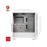 Boîtier PC - MSI - 306-7G23W21-HH9 - MAG FORGE 320R AIRFLOW - White