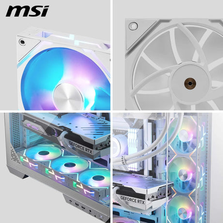 Refroidissement PC - MSI - 306-7G24F14-80 - MPG EZ120 ARGB WHITE-1W