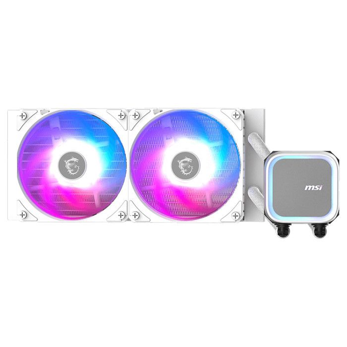 MSI - MAG CORELIQUID A13 240 - Kits de watercooling - 120 x 120 x 25 mm - Blanc