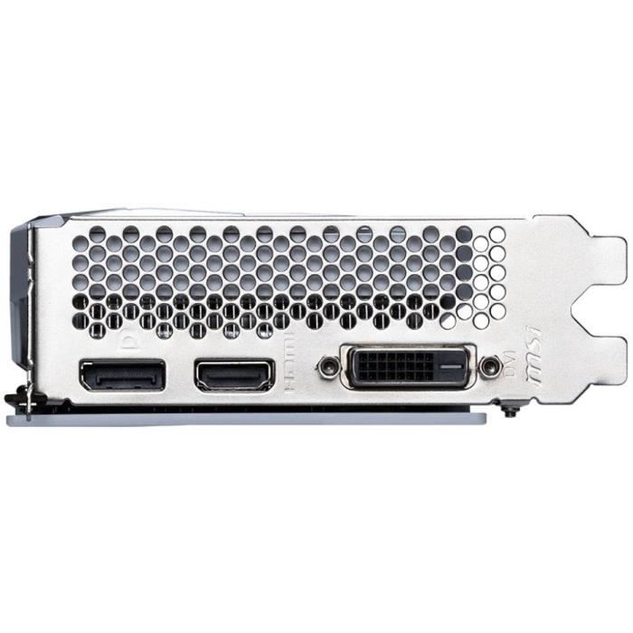 Carte graphique - MSI - VENTUS RTX 3050 2X XS WHITE 8G OC NVIDIA GeForce RTX 3050 8 Go GDDR6